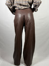 Pantalone ecopelle ferro - Tensione In