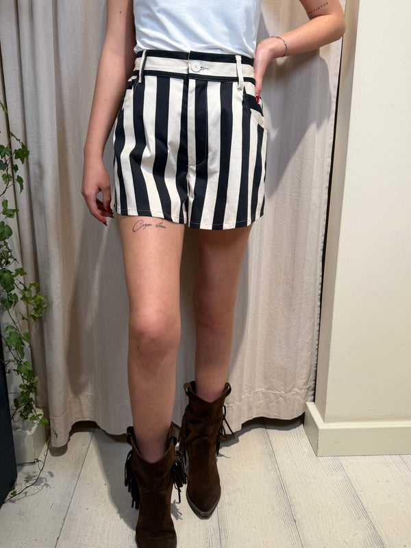 Shorts righe bicolor ZR1779