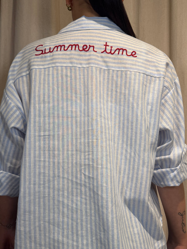 Camicia a righe ART S26CI01