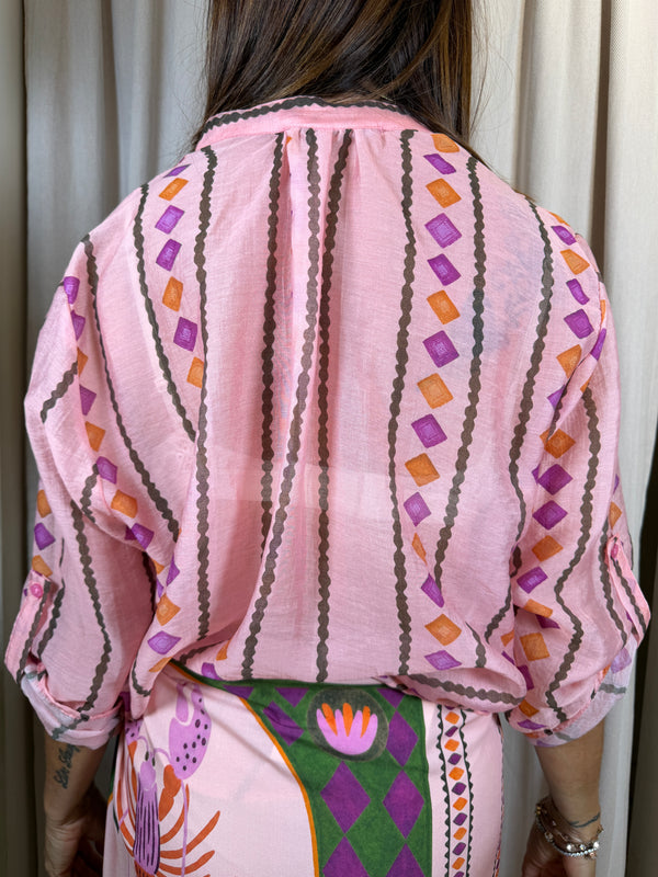 Camicia Fantasia rombi Art. CVS-Q463