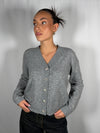 Cardigan con bottoni gioiello - You Decide