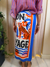 Gonna lunga pareo con fantasia tigri ART. GVS-Q237