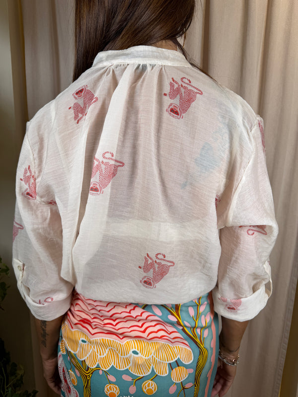 Camicia Fantasia Scimietta Art. CVS-Q485