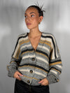 Maglione multicolor a righe - HaveOne
