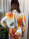 Camicia Fantasia Orchidea Arancio Art. CVS-Q503