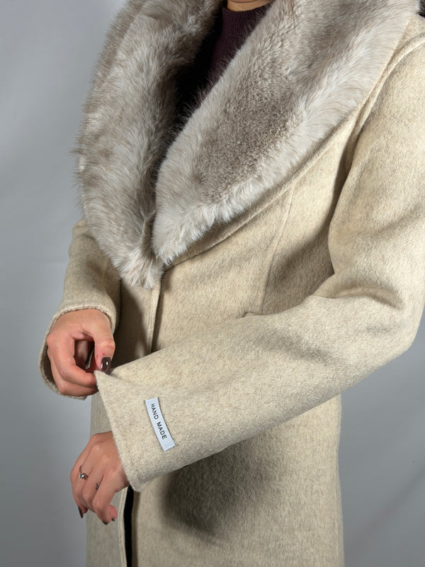 Cappotto collo pelliccia Siberia - HaveOne KIDR001