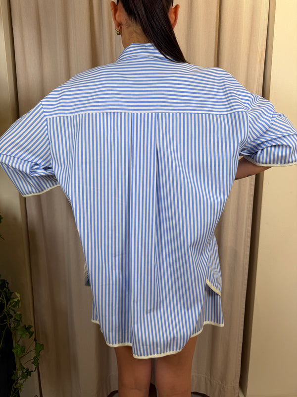 Short corto Vicolo a righe TAB2291