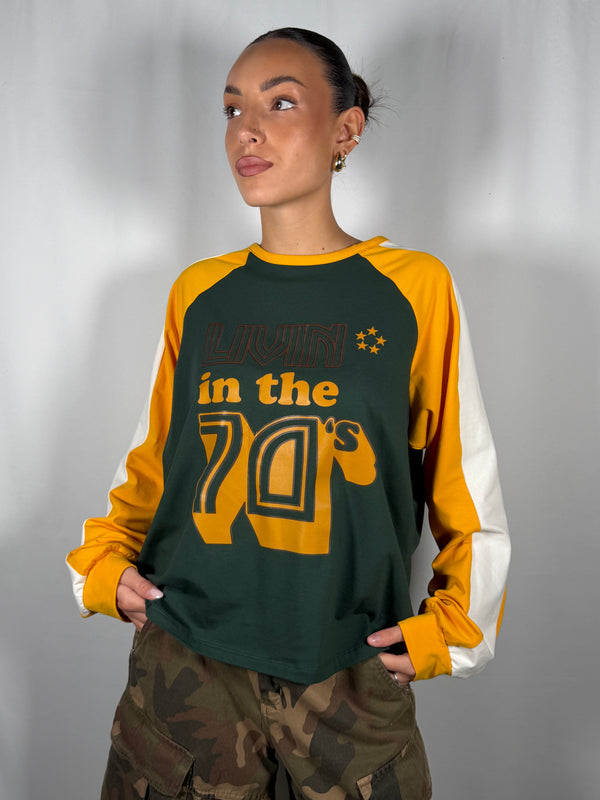 Maglia stampa “ Living in the 70’ S” - HaveOne