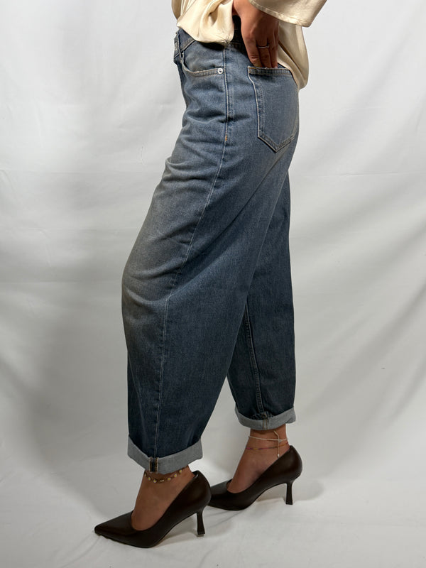 Jeans denim blumodello Laila relaxed fit - DAC5008 Vicolo