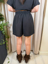 Shorts con elastico in vita PIA-Q548
