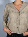 Cardigan con bottoni gioiello - You Decide