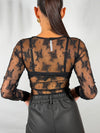 T-shirt Pizzo Nera - Imperial