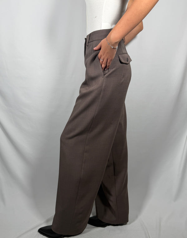 Pantalone palazzo con pinces - Vicolo