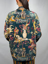 Kimono Nomad ciniglia “Cina” ottanio- HaveOne