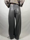 Pantalone ecopelle ferro - Tensione In