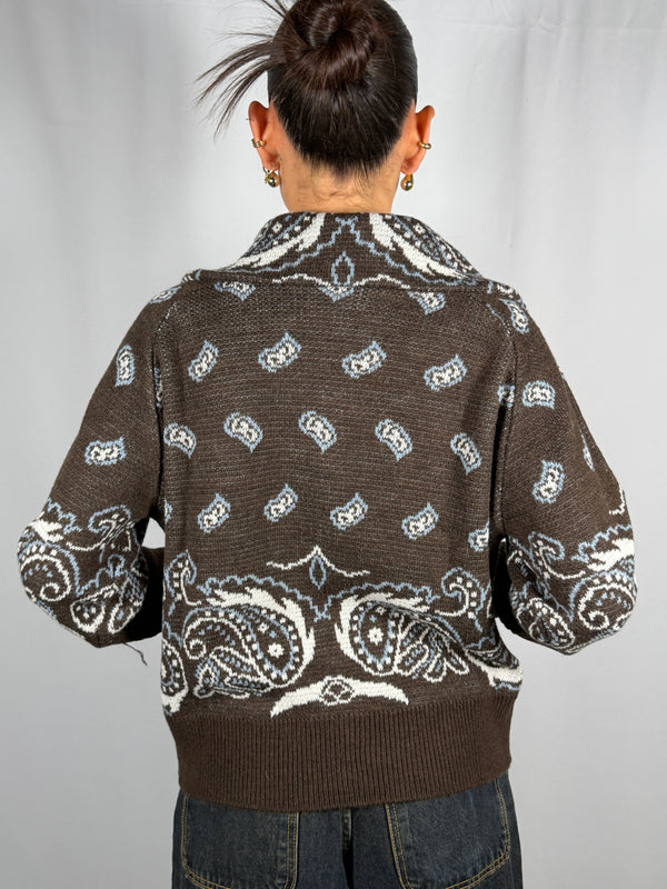 Maglione fantasia bandana - Vicolo