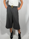 Pantalone antracite con cintura- Tensione In