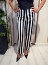 Pantalone crop rigato ART. ZR1718