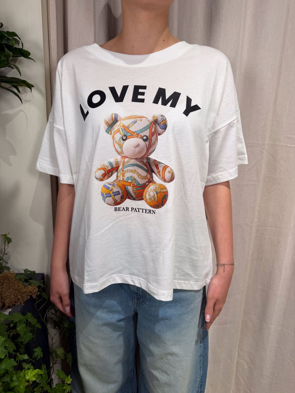 T-shirt con stampa