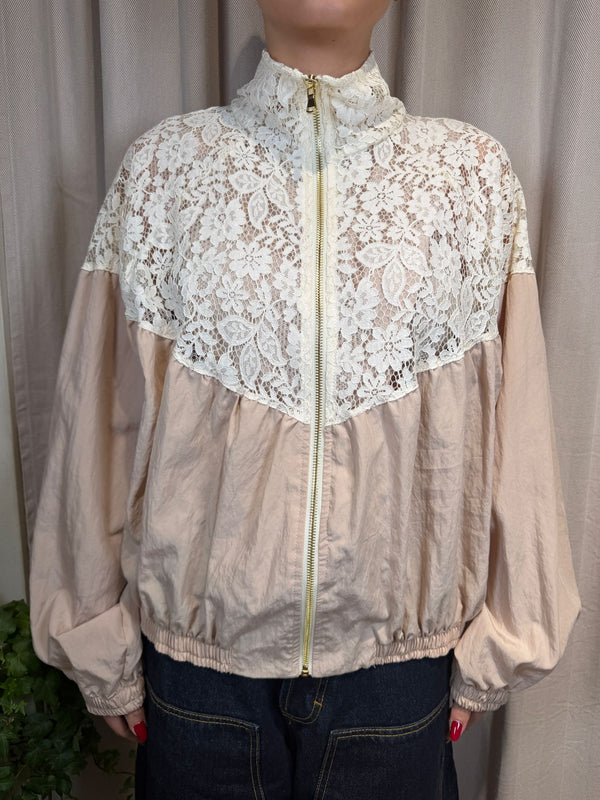 Bomber in pizzo e lyocell TAB2065