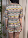 Blusa crochet fantasia TAB2250