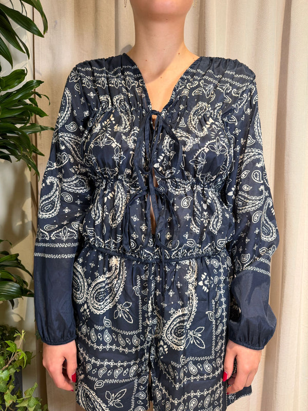 Blusa stampa bandana TAB2402