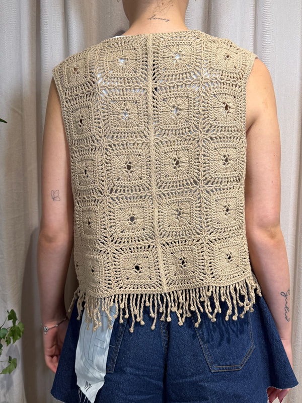 Gilet in Crochet ART. 5AB5026
