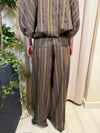 Pantalone moro gessato giallo TAB2364