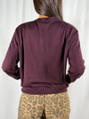 Maglia serafino Bordeaux- 2AC2045Vicolo