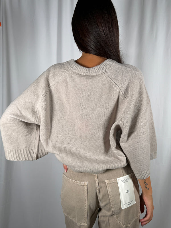 Maglia con manica a Kimono Cacha - Tensione In