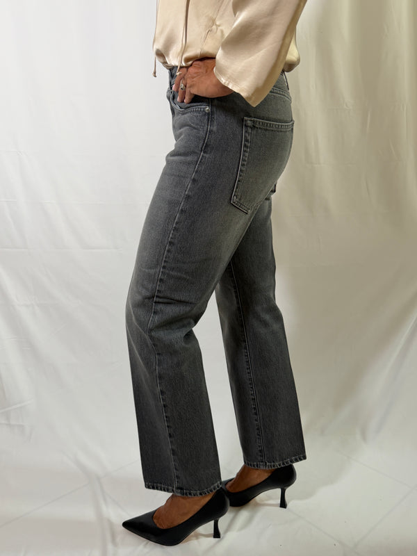 Jeans Zeke gamba dritta grigio scuro VicoloDAC5117