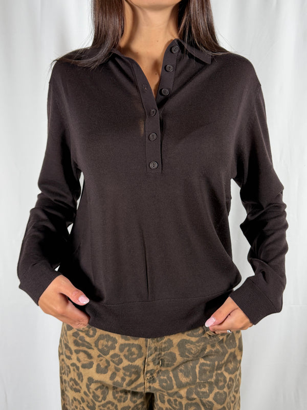 Maglia polo Moro- 2AC2046 Vicolo