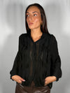 Camicia in viscosa Nera - Philia loft