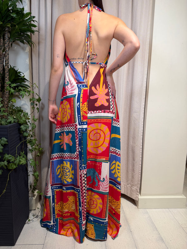 Abito modello halter TAB2303