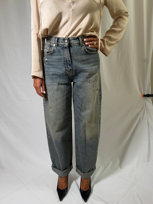 Jeans stella denim blu PLS-R137