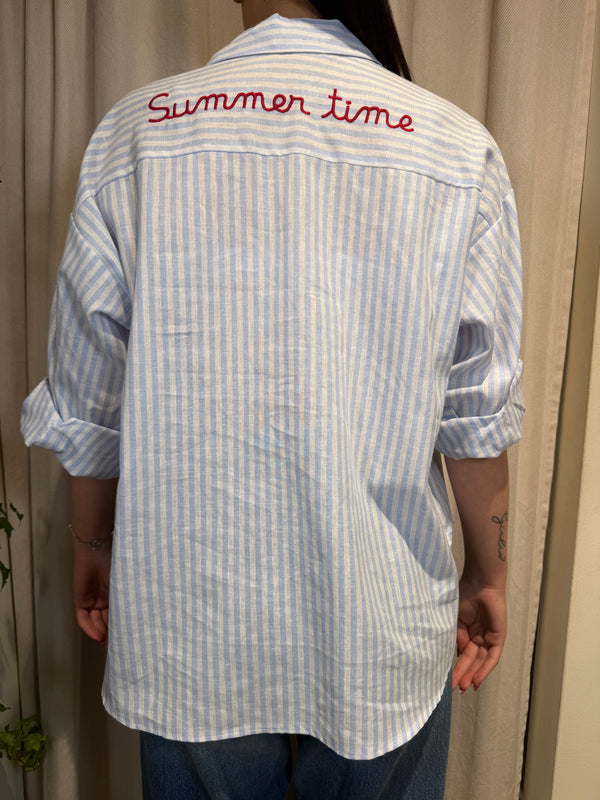 Camicia a righe ART S26CI01