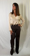 Jeans Elena palazzo moro Vicolo DAC5121