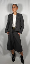 Pantalone antracite con cintura- Tensione In