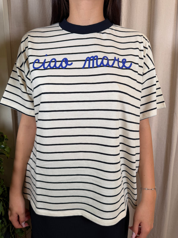 T-shirt con scritta RAB0773