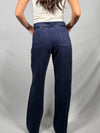 Pantalone in velluto blu - Tensione In