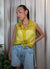 Camicia smanicata con nodo in vita Art CMA-Q509