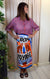 Camicia riga Royal/Arancio Art CVS-Q423