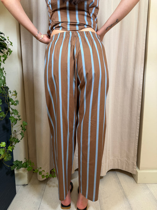 Top a righe bicolore Art. R9990077V