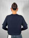 Maglia crop con manicotti - Tensione In