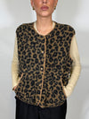 Gilet Vera Teddy Maculato- JJXX