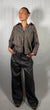Pantalone ecopelle ferro - Tensione In