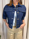 Giacca crop Jeans Tensione In