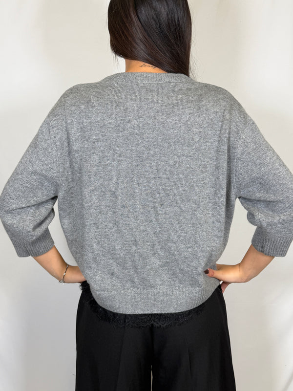 Maglia con pizzo - Meme road