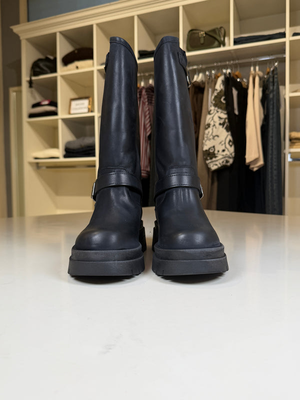 Stivale Biker Nero Ovyé