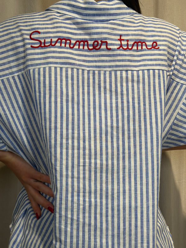 Camicia a righe ART S26CI01